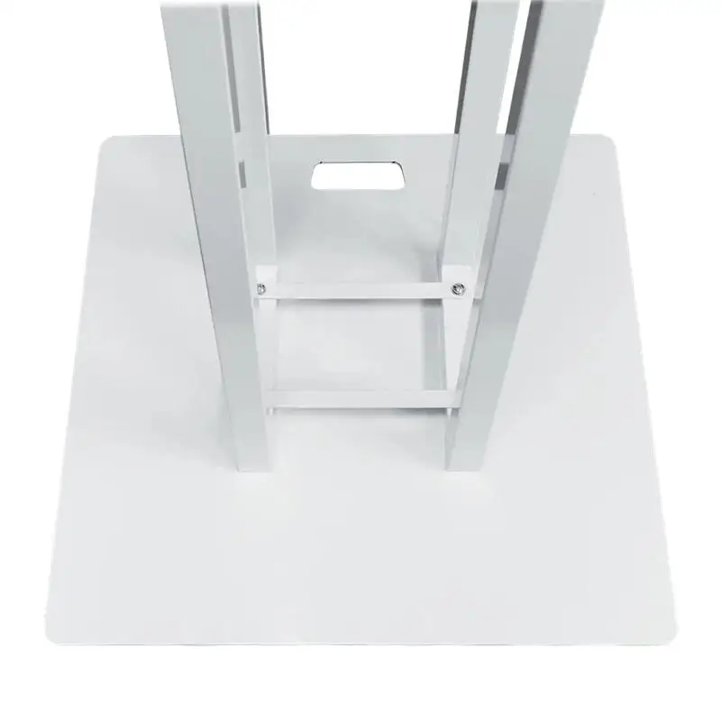 Totem DJ Speaker/Audio Stand with Detachable TV Mount includes two sets of scrims (black and white) and two travel bags