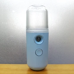 Custom Logo Portable Beauty Nano Spray  Facial Steamer Vapor Machine Cum Steamer Vaporizer