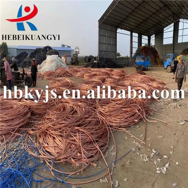 99.99% scrap copper wire red copper