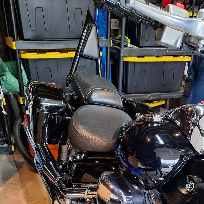 Motorcycle Backrest  Rest Luggage Rack Compatible For Suzuki Volusia VL400 VL800 2001-2011 Boulevard C50 2005-2011 Boulevard M50