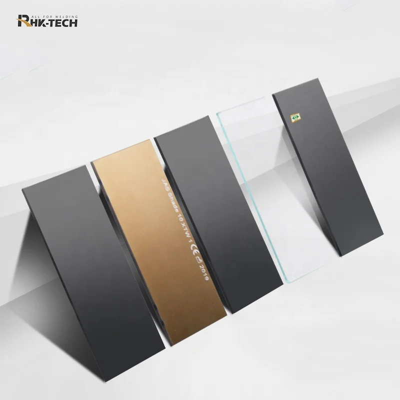 RHK Welding Helmet Lens Cover Transparent Protective Plate Round Corner Welding Mask Glass