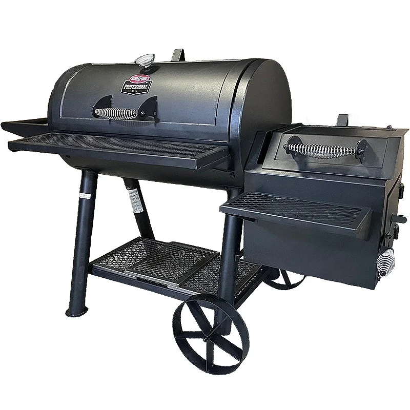 American Style Outdoor Charcoal BBQ Stove with Barbecue Rack & Courtyard for Roasted Lamb Leg
