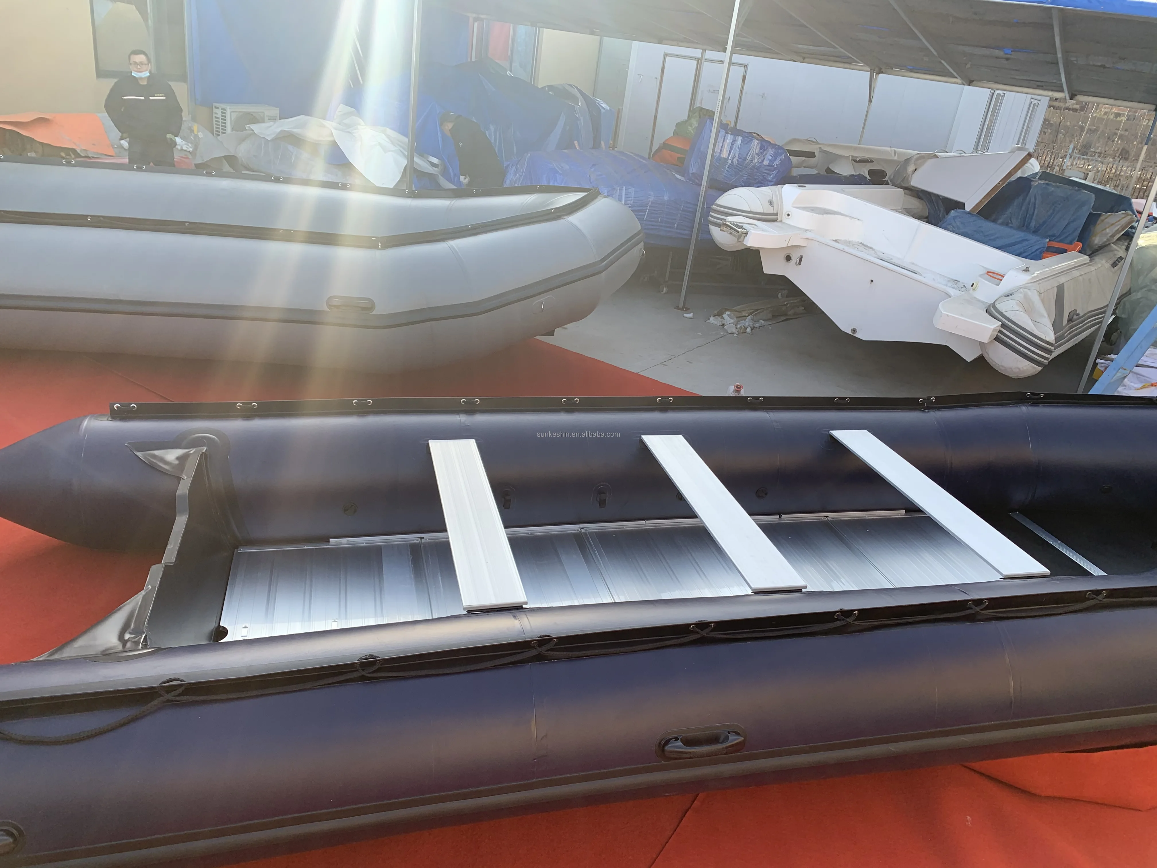 High Quality PVC Water Game Flyfish Banana Panga For Inflatable Boat