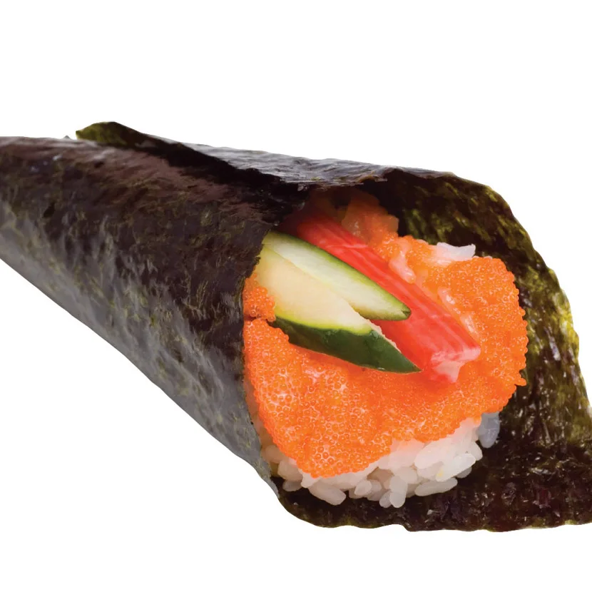 New Product Roasted 200 Sheets Half Cut Sushi Nori for Rolling Temaki