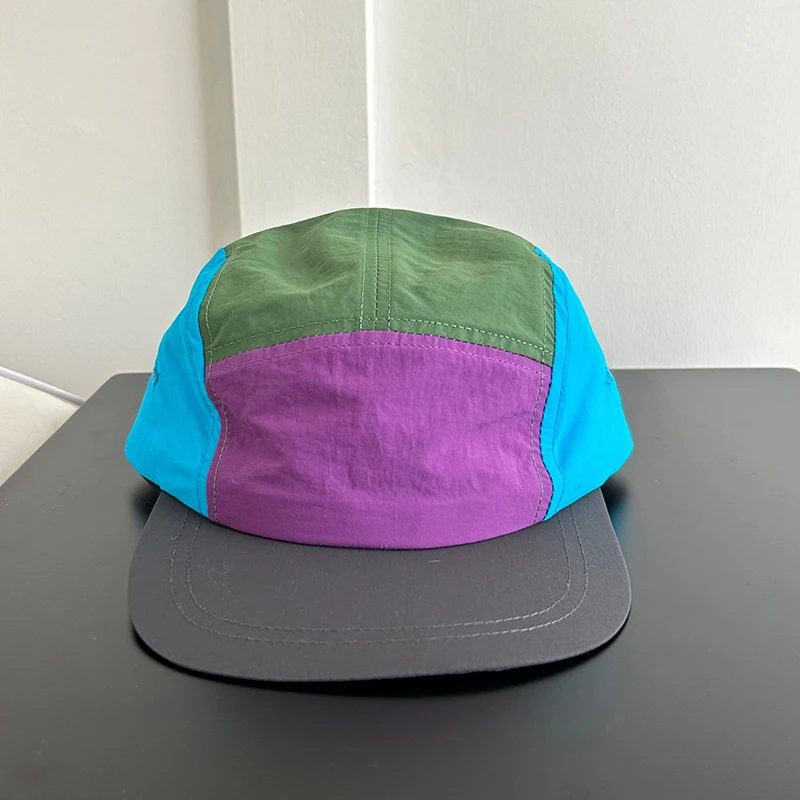Hot Sale Custom Printing Logo Waterproof Camper Cap 100% Polyester Soft Leisure Sport Hat For Men