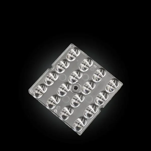 Factory custom 5050 optical lens injection molding manufacturing supplier 50Mm Fresnel lens LED street light lens