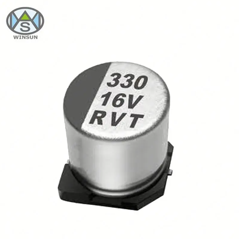 Высокая производительность 22 мкФ 6,25 в 5*5,4 мм поверхностное крепление SMD / SMT алюминиевый электролитический конденсатор