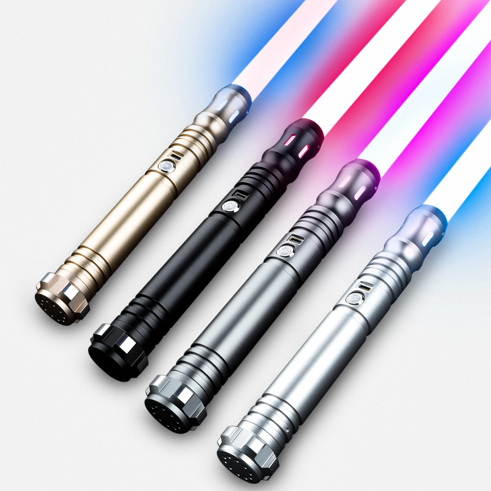 Оптовая продажа световой меч NEXUS SABER RGB на заказ металлический дуэль меняющий цвета световые игрушки