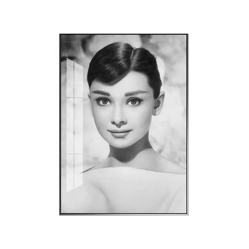 wall decoration living room glass picture frame high-end Hanging picture customized