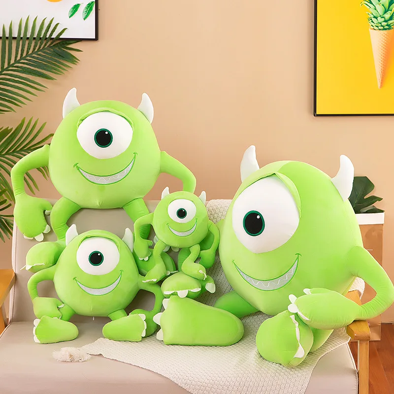 Wholesale Creative Mike Big Eyed Plush Toy Monster University Three-Eyed Monster Doll Doll Doll Catching Machine Funny Toys