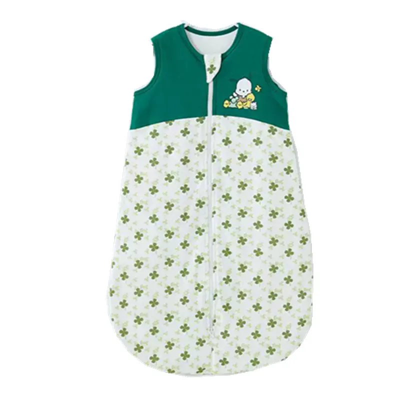 Cute patterns 1.5tog winter cozy sleeveless in stock baby sleeping bags