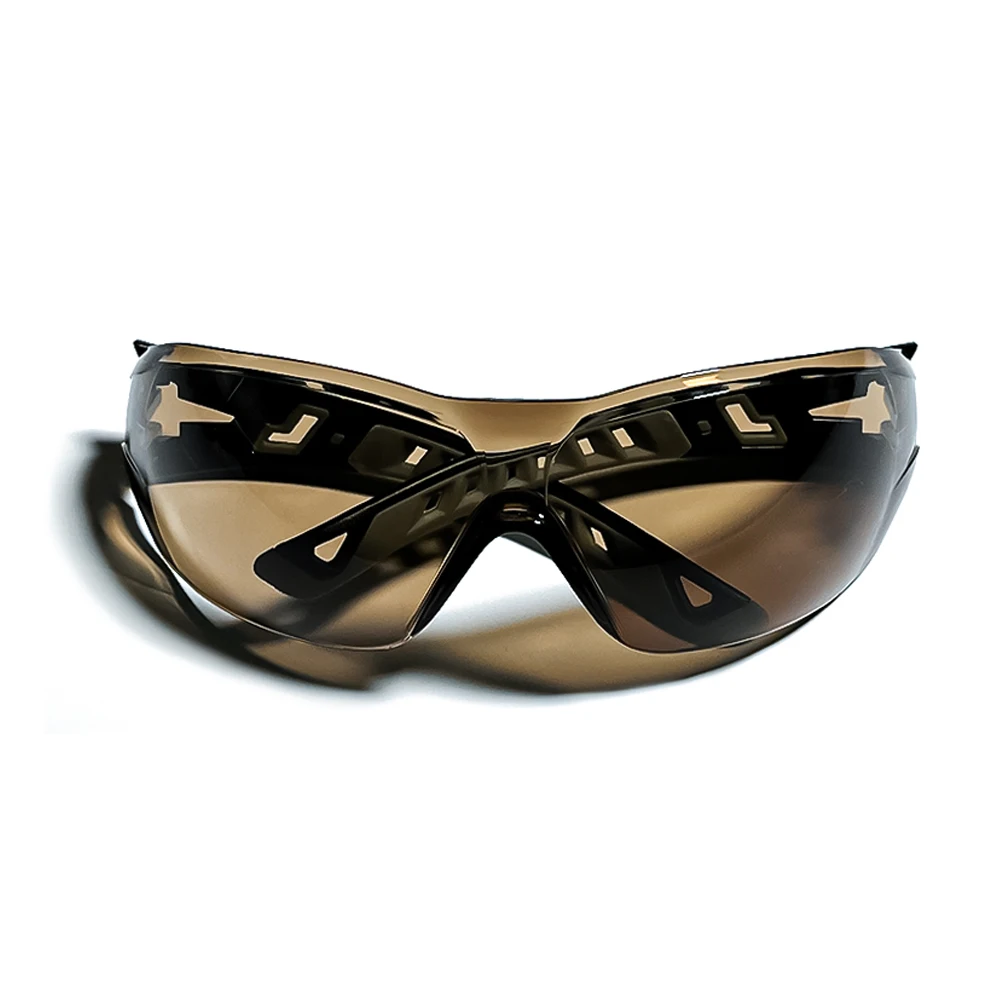 Wrap Around Design Impact Resistant Safety Glasses Anti-Fog Goggles