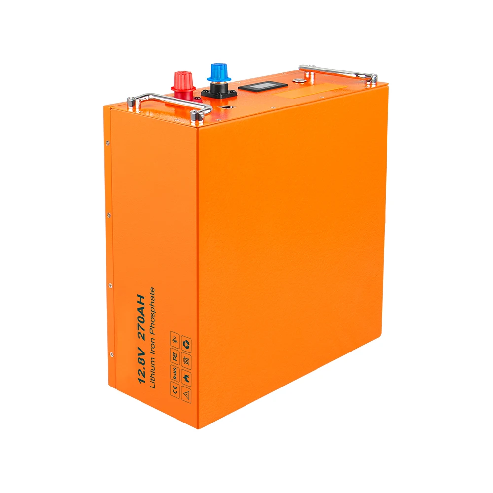 12V 24V 48V 51.2V LiFePO4 Solar Wind System Home battery ,RV Boat VAN  12V 270Ah Battery Directly from  CBT Factory