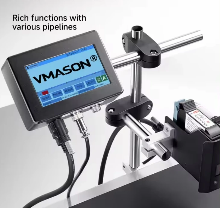 Непрерывная печатная машина TIJ Mfg Exp для печати на пластиковых пакетах