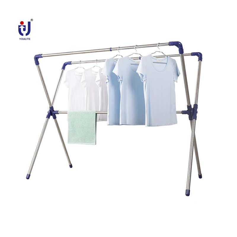 Available aluminium clothes drying rack space saving clothes rack