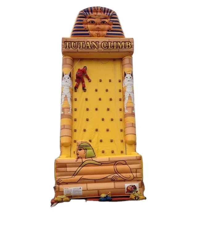 Heavy Duty Commercial Deluxe Inflatable Rock Climbing Wall Inflatable Climbing Wall for Sale