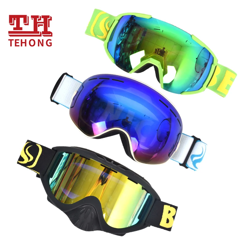Manufacturer for custom ski goggles strap fashion snow eyewear elastic ski helmet goggles strap
