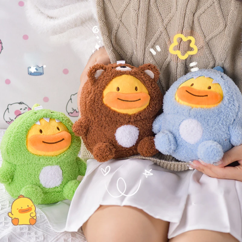 HUAMJ High Quality Cheap Price Usb Rechargeable Animal Hand Warmer For Reusable Kawaii Dinosaur Plush Hand Warmer