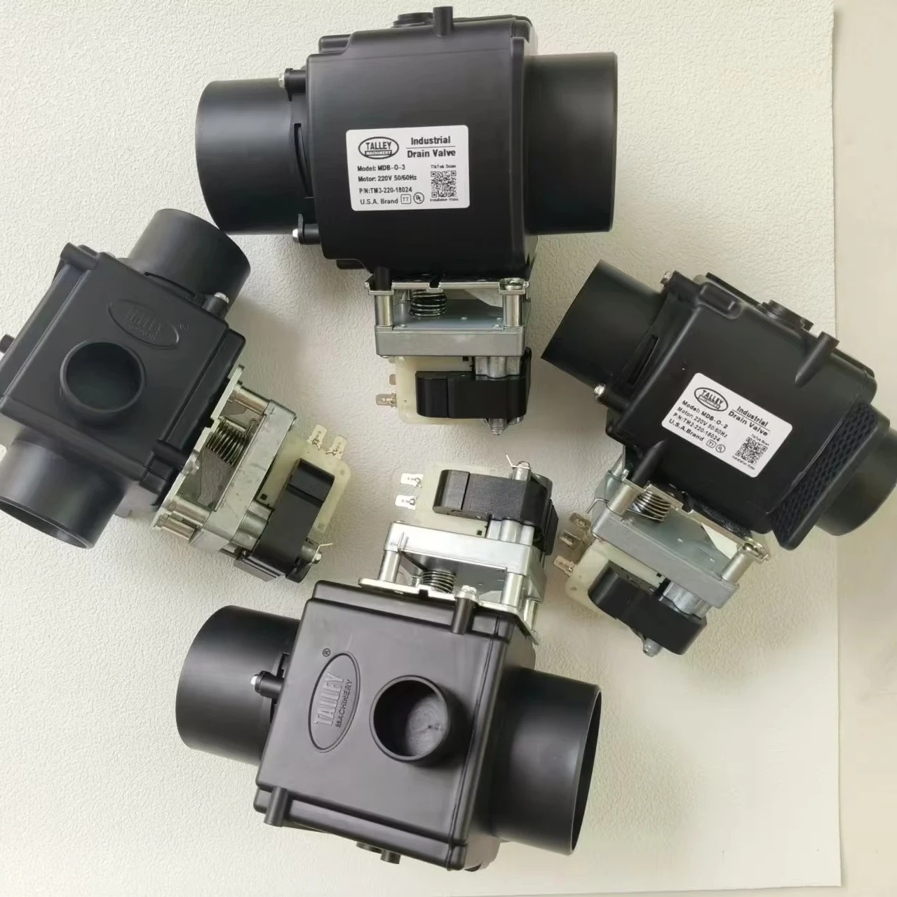 2 inch 3 inch 90 degrees 180 degrees industrial washing machine drain valve solenoid valve with overflow