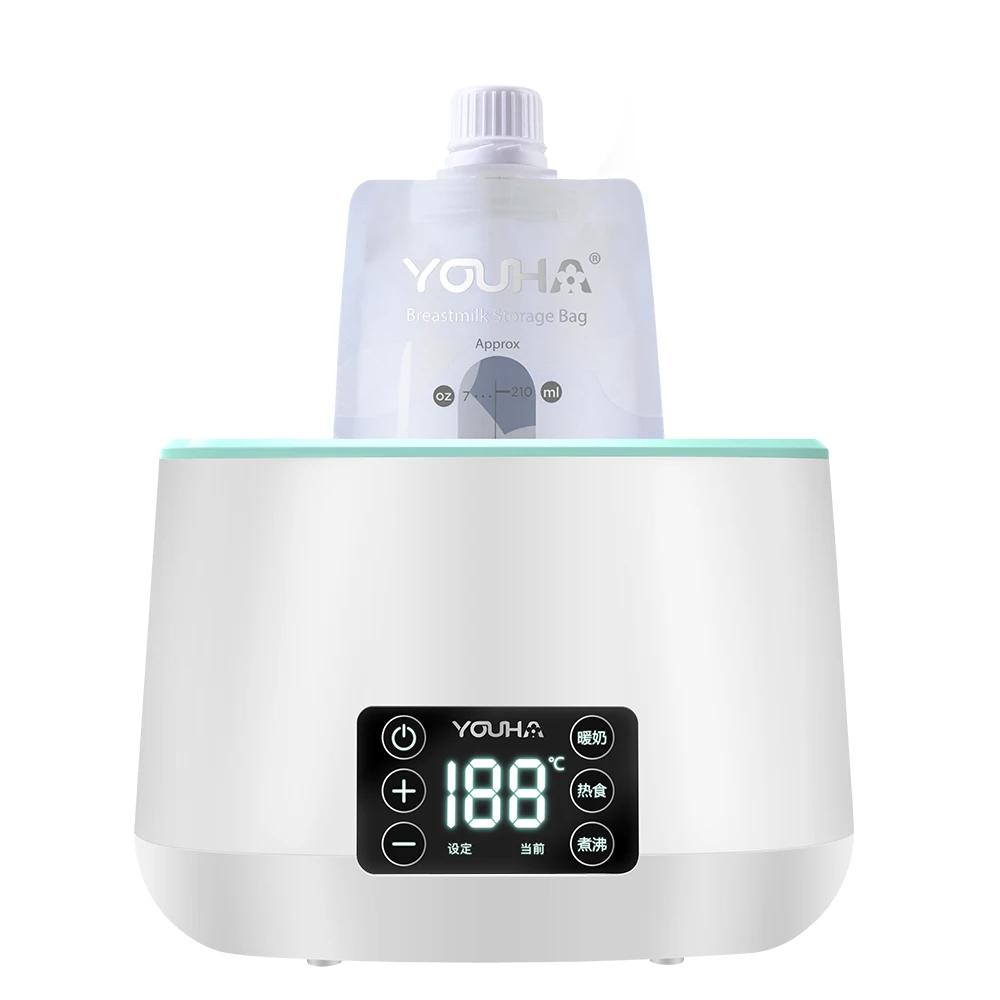 YOUHA Breast Milk Storage Bags With Two Adapters Breastmilk Freezer Storage Bags Baby Breast Milk Storage Pack Bag