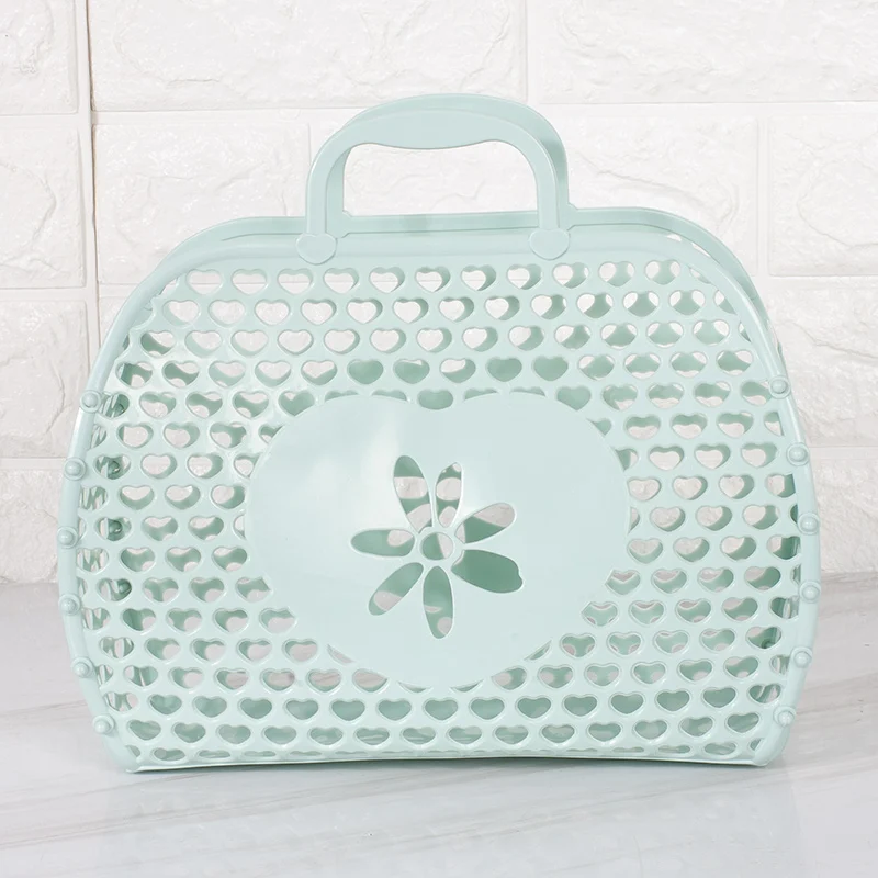 hot selling wholesale waterproof portable outdoor cheap durable portable plastic shopping basket storage basket