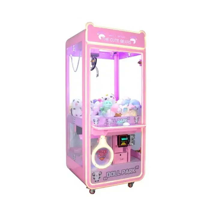 Игровой автомат с монетами торговый когтями недорогой игровой для кукол
