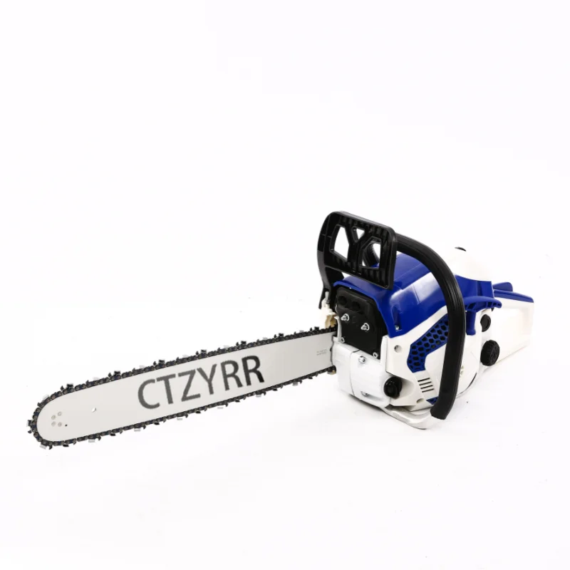 High Quality 52cc Gasoline Horizontal Bar Chainsaw with 22 Inch Guide Plate 2 Stroke Industrial Grade OEM Customizable