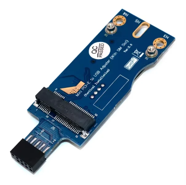 Mini PCI-E на USB 3G 4G с модулем слота для SIM-карты специальная плата развития (вертикальная установка)