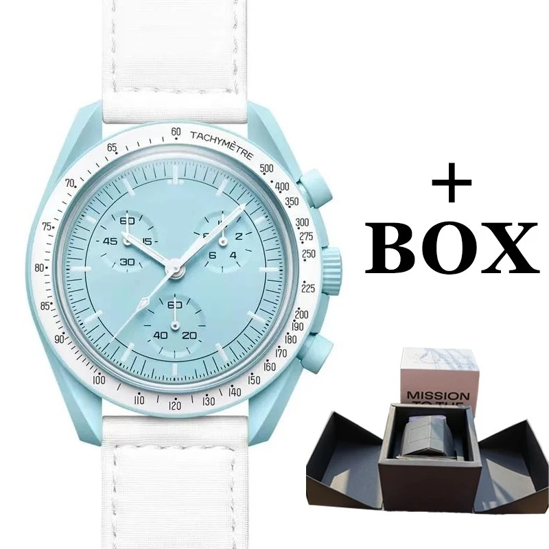 Sun Mercury Venus Earth Moon Jupiter Mars Saturn Neptune Pluto men Quartz Watches swatchs omegas