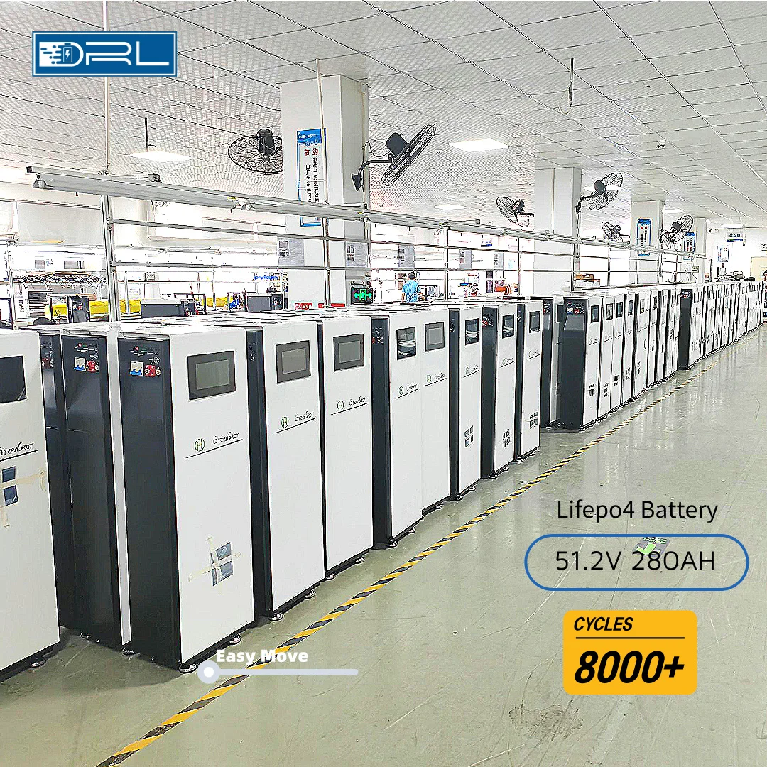 Производитель 15Kwh 280Ah 51 2 V солнечная батарея домашняя система Вертикальная литиевая для солнечной системы
