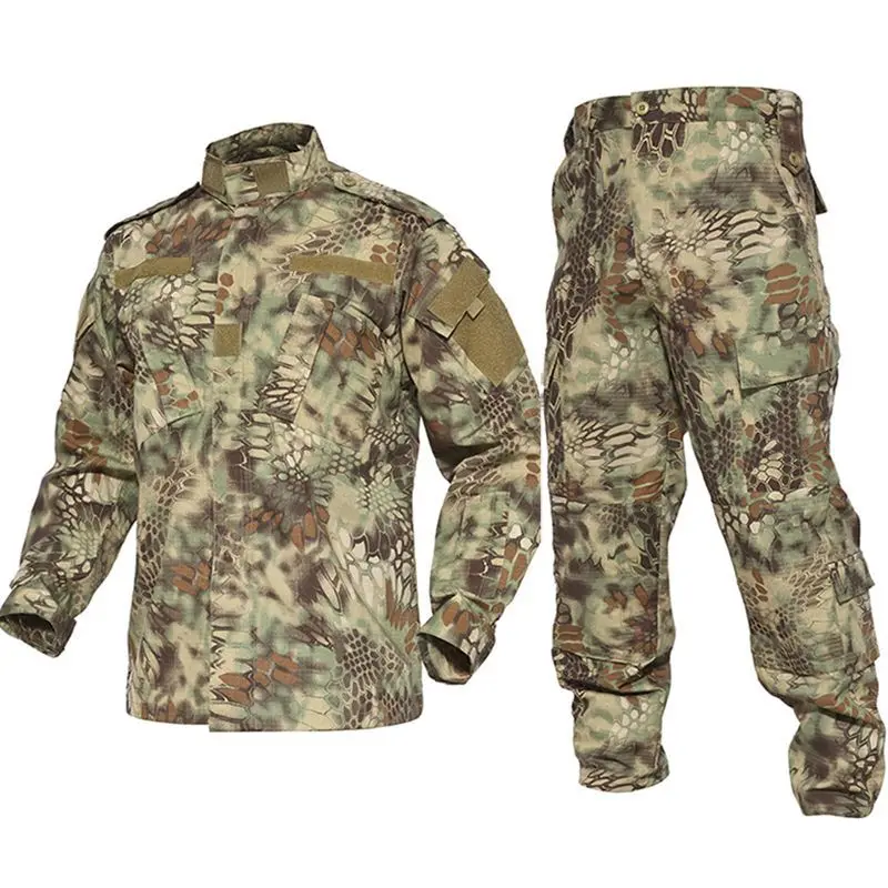 Cheap Fashion Customized Industrial Safety Tactical Desert Camo Combat Suits  military uniform