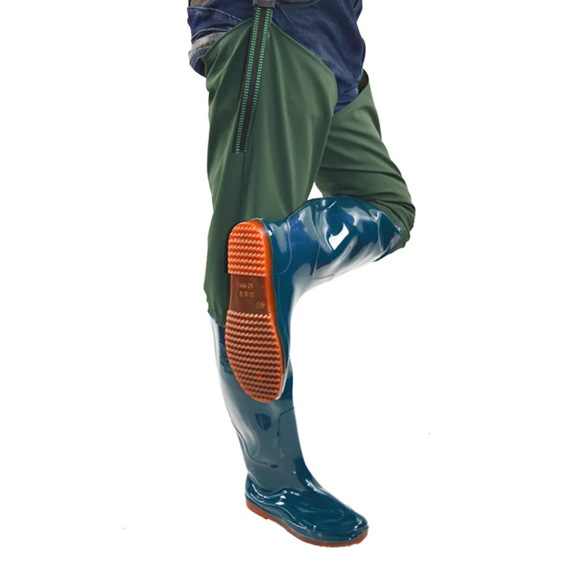 Wholesales Waterproof Fabric Breathable Fishing Wader Hip Boots for Hunting Gardening Farming