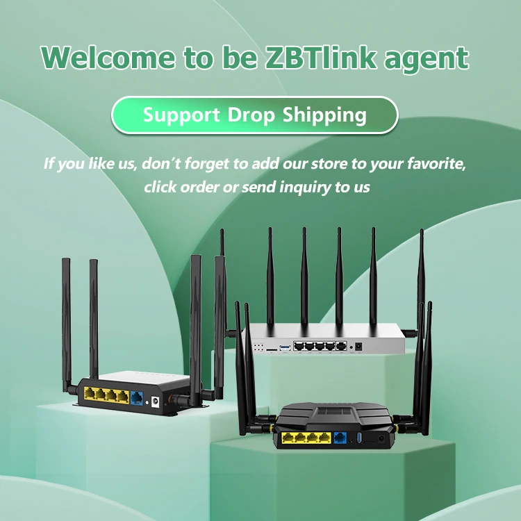 Zbtlink Home по низкой цене 300 Мбит/с OpenWRT2.4G 4G LTE Wifi