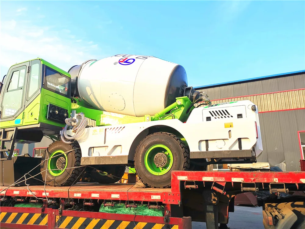 Construction machinery 3.5 m3 B self feeding mixer