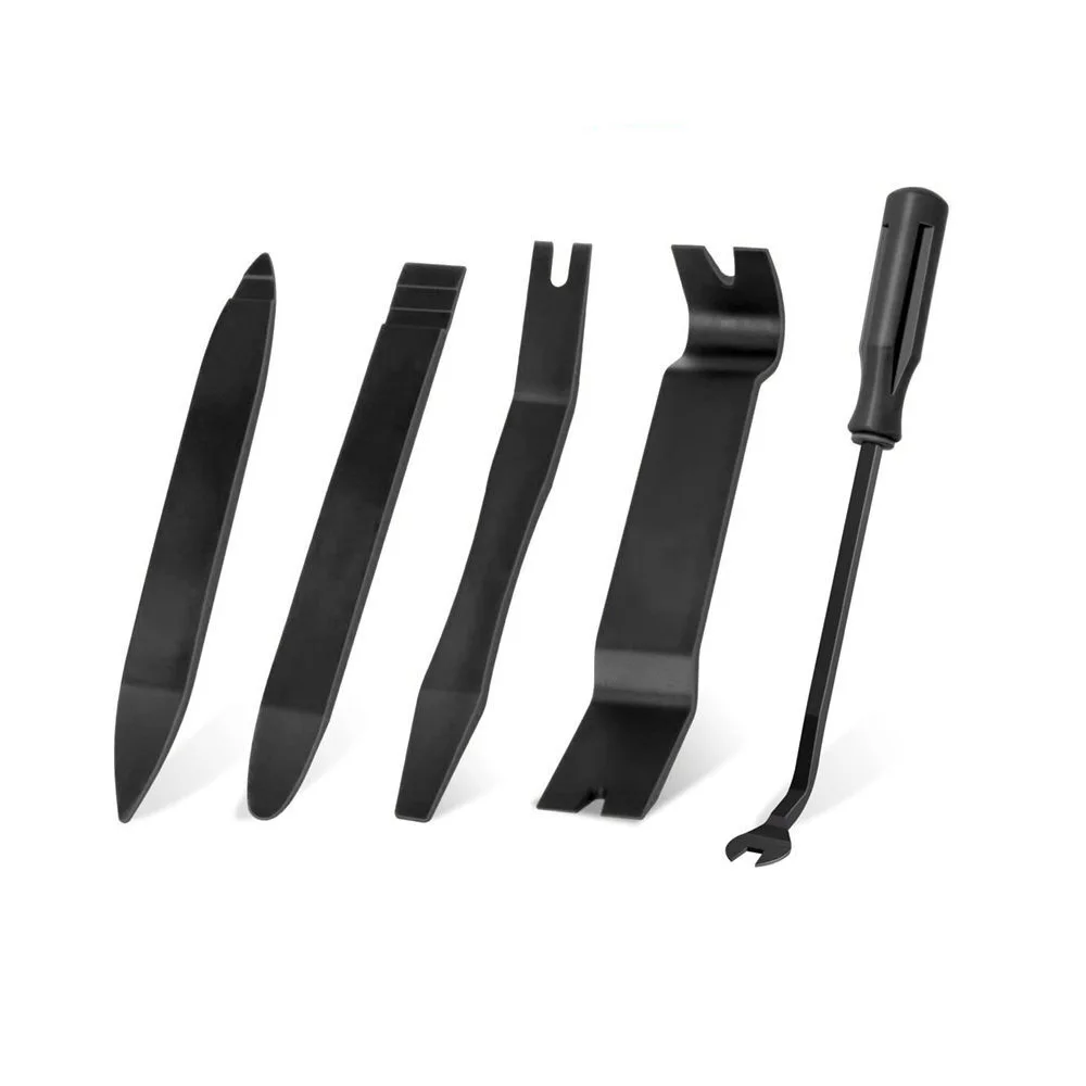 Plastic Pry Tools Car Fastener Rivet Clips Remover Auto Trim Removal Tools Kit For Vehicle Dash Audio Door Panel Window