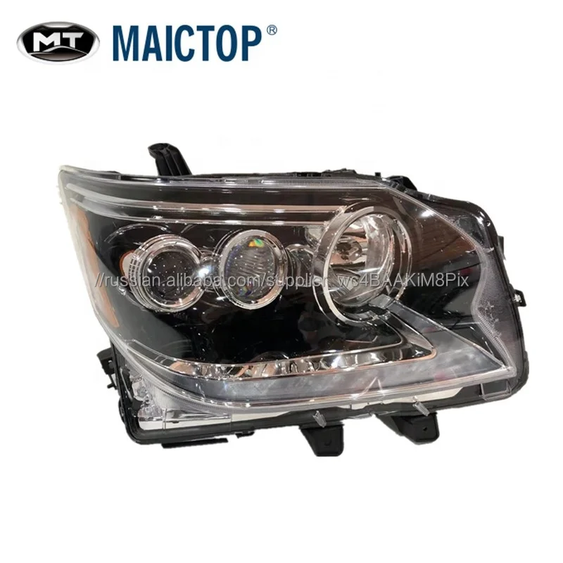 MAICTOP части тела фар автомобиля светодиодные фары для gx460 gx450 gx400 2014 2015 2016 2017 черный издание