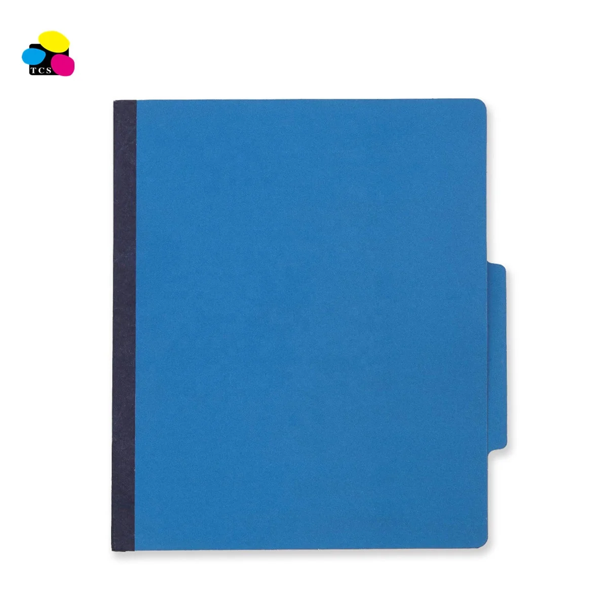 Top Quality Fashion Customized one Divider Dark Blue Letter Medical Classification File Folder With