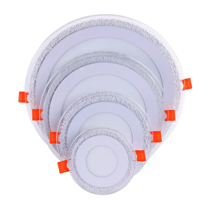 Hot Sell Ceiling Light Indoor Lighting RGB Adjustable Two-color 3+3W Led Panel Light for Home Office Ceiling