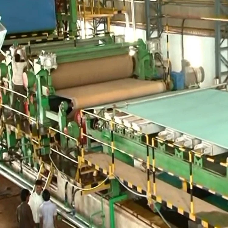 Manufacturer Waste Paper Recycling Kraft Carton Box Corrugating Machine For Sales