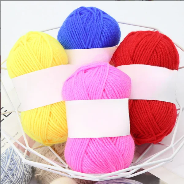 Charmkey cross ball Wholesale 100% acrylic thread yarn for Hand Knitting for crochet