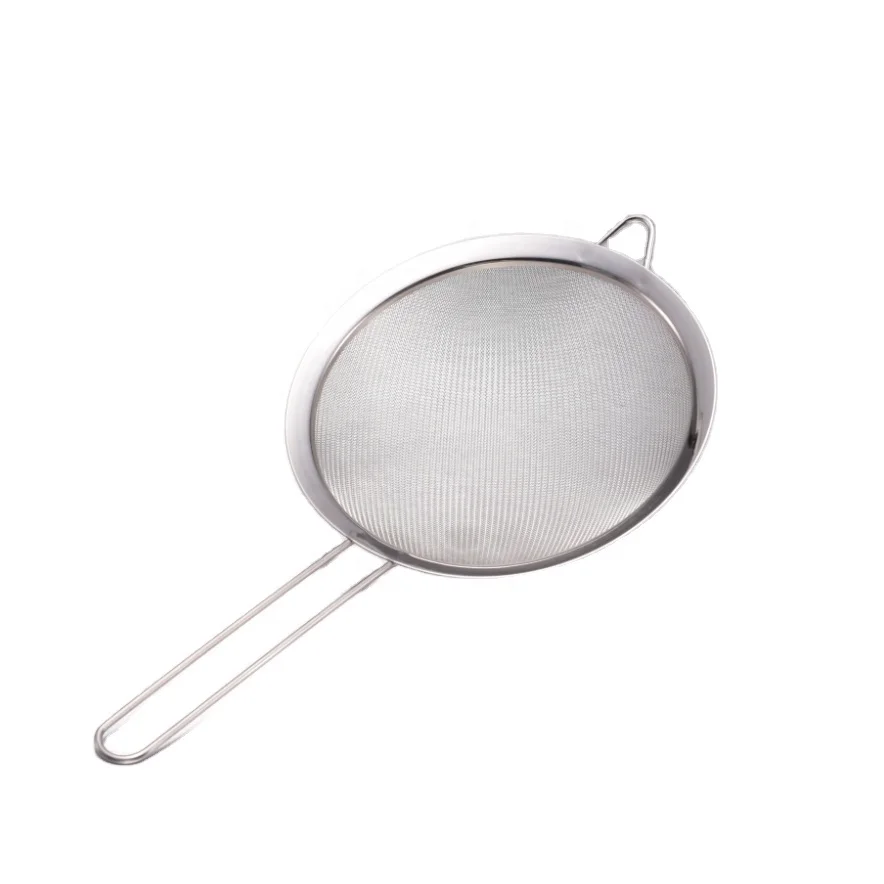 Hot Selling Multiple Size Strainer Stainless Steel Food And Mesh Tea Strainer Mini Juicer Filter Colander Strainer