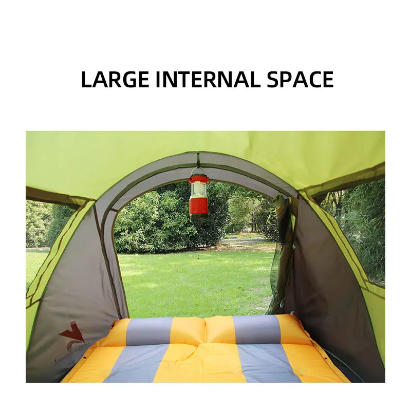 Wholesale outdoor thickening shade breathable anti-mosquito automatic throwing pop-up camping tent