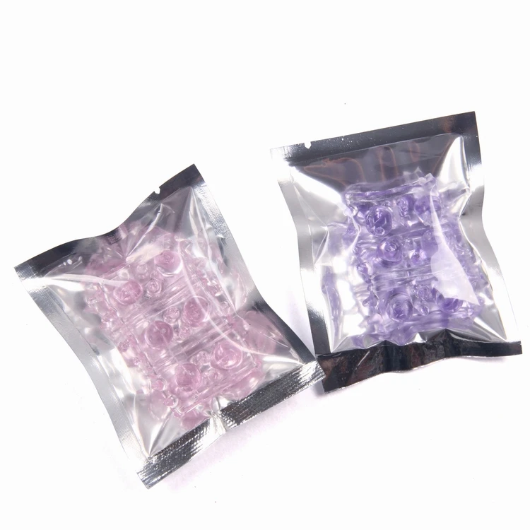 JoyPark High Quality TPE Rubber Ejaculation Delay Cheap G-Spot Penis Sleeve Sex Toy Cock Ring for Big Cock Man