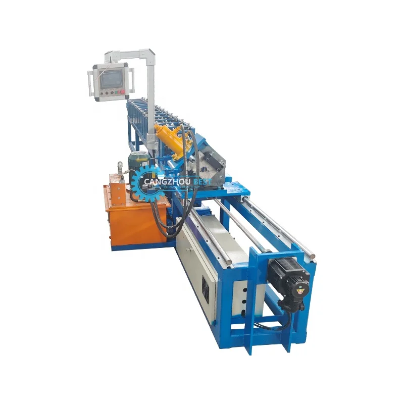 Factory Supply Galvanized Steel Omega Shape Furring Channel Roll Forming Machine