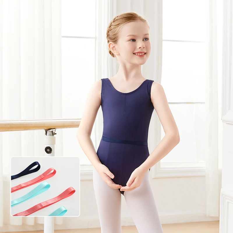 Dance Waist Belt for Girls Dance Training Elastic Waist Band Match Ballet Leotards