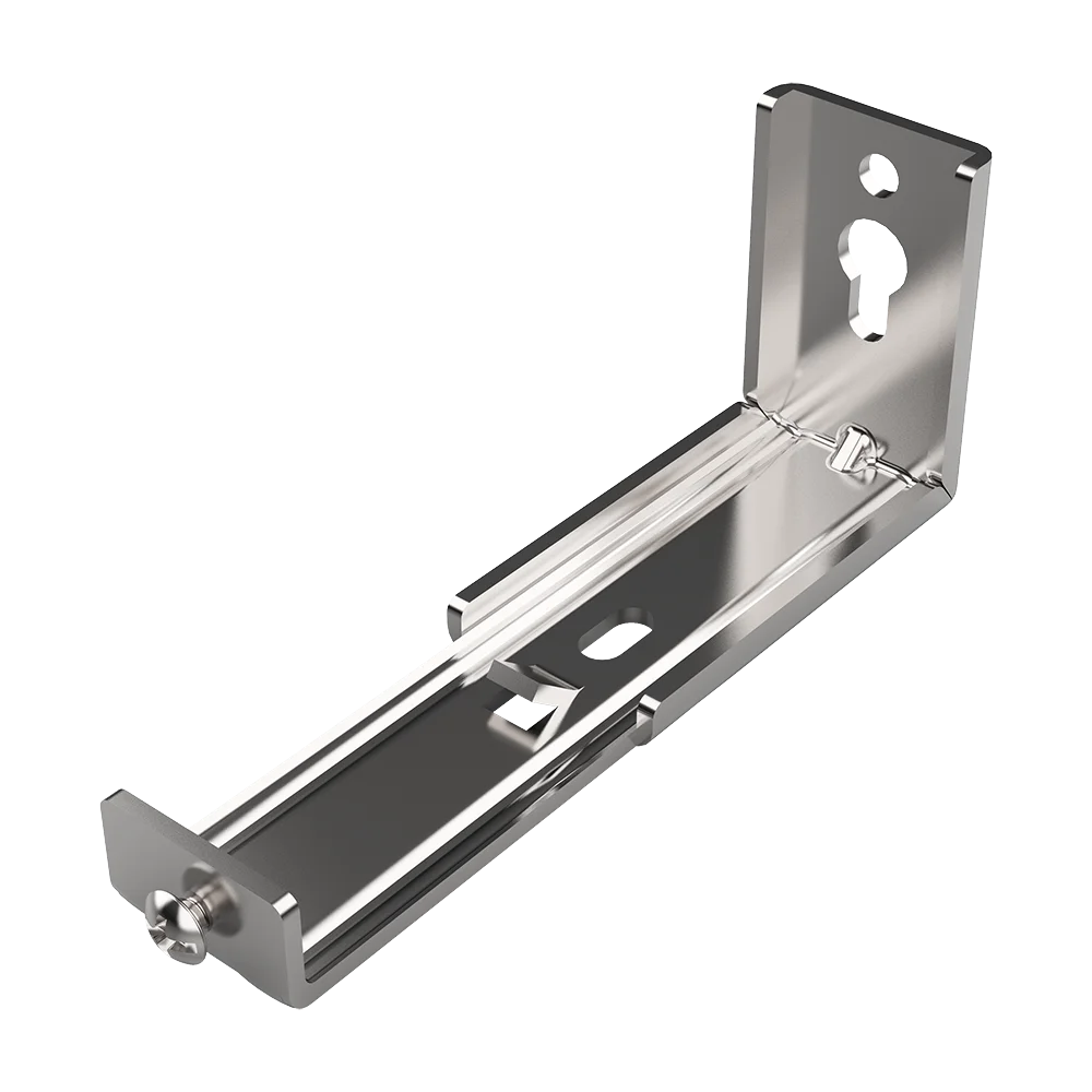 Window blinds curtain accessories curtain holder wall brackets curtain L shape bracket for vertical blind components