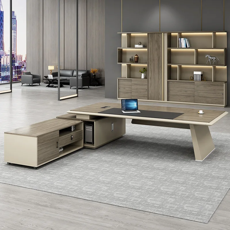 Wholesale Customized Counter Design Wooden Modern Executive Office Furniture mdf Desk