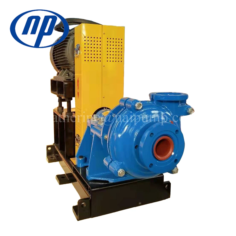 Naipu 3/2 Automatic Slurry Pump for Tailing Thickener Tailing Pond