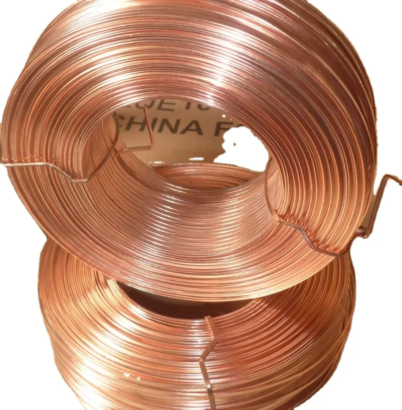 1.75x0.75 2.3x0.58  2.4x0.6 1.7x0.7 Copper galvanized flat stitching wire for corrugated box and staples roll weight as request