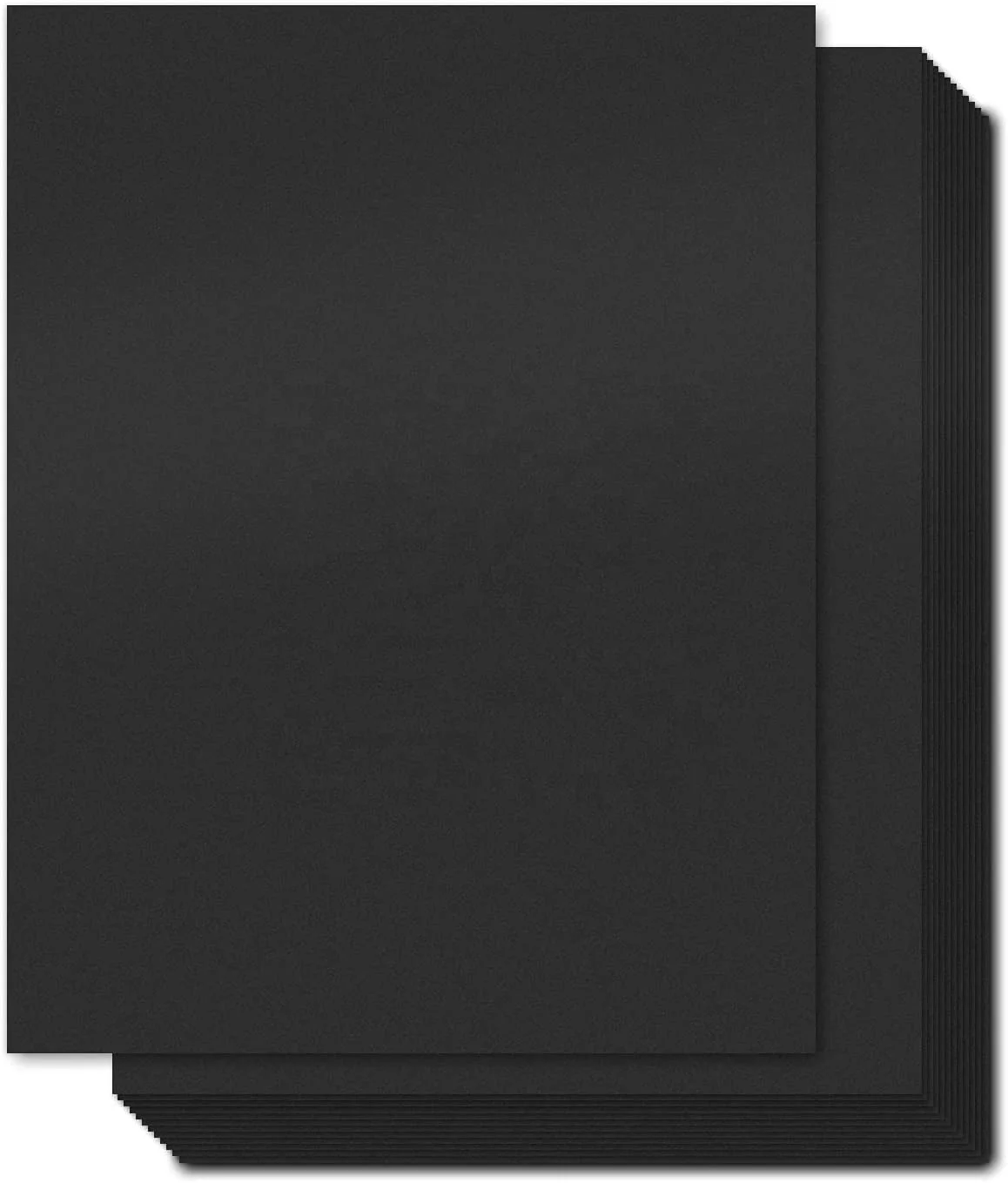 Custom A4 Size Heavyweight Black Color Paper Black Construction Paper